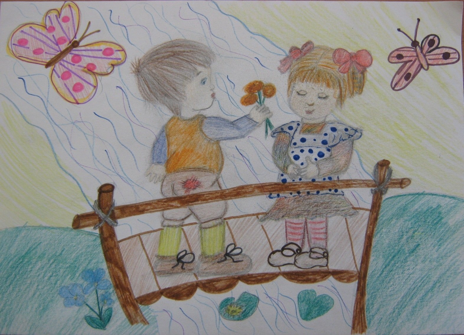 Рисунки на тему Дружба для детей