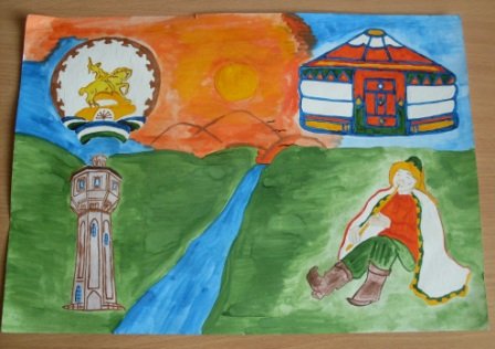 Природа Башкортостана рисунки