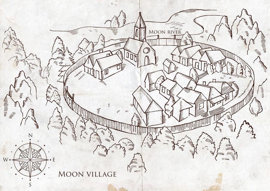 DataLife Engine > Версия для печати > Рисунок на тему средневековая деревня  (50 фото)
