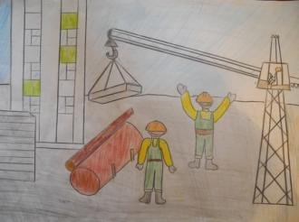 Стройка глазами детей