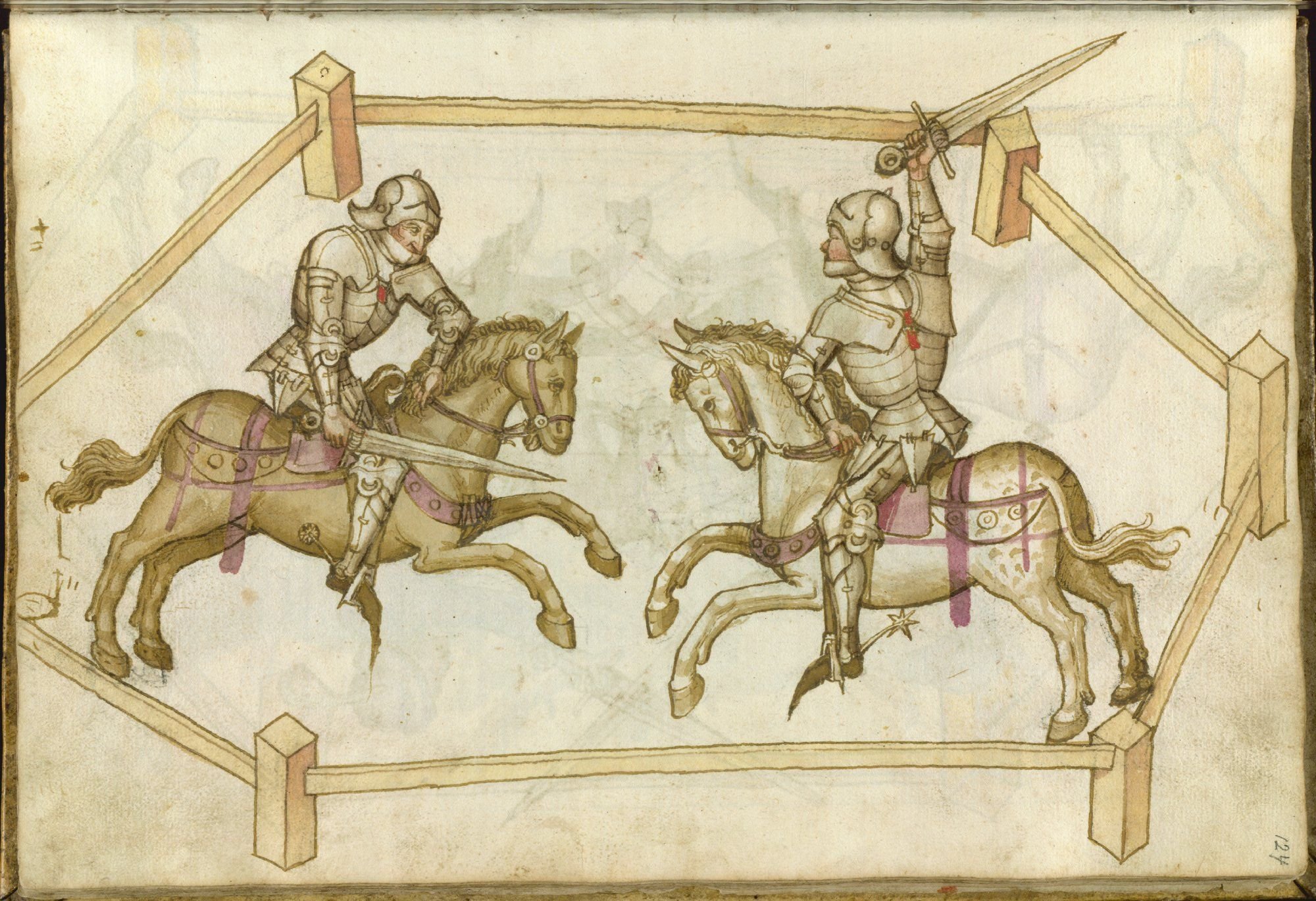 Занятия рыцарей средневековья