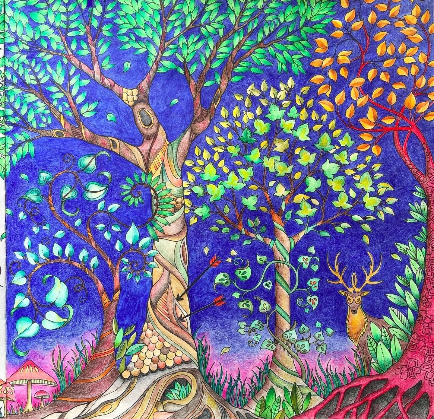 Рисование Волшебный лес