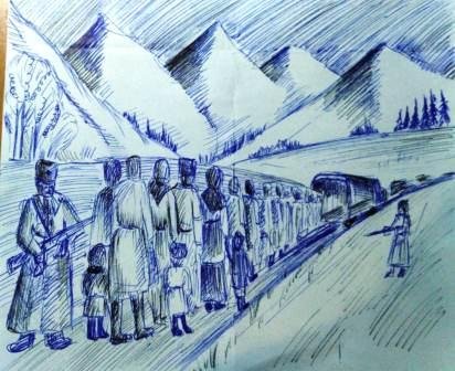 Рисунки на тему депортация карачаевского народа