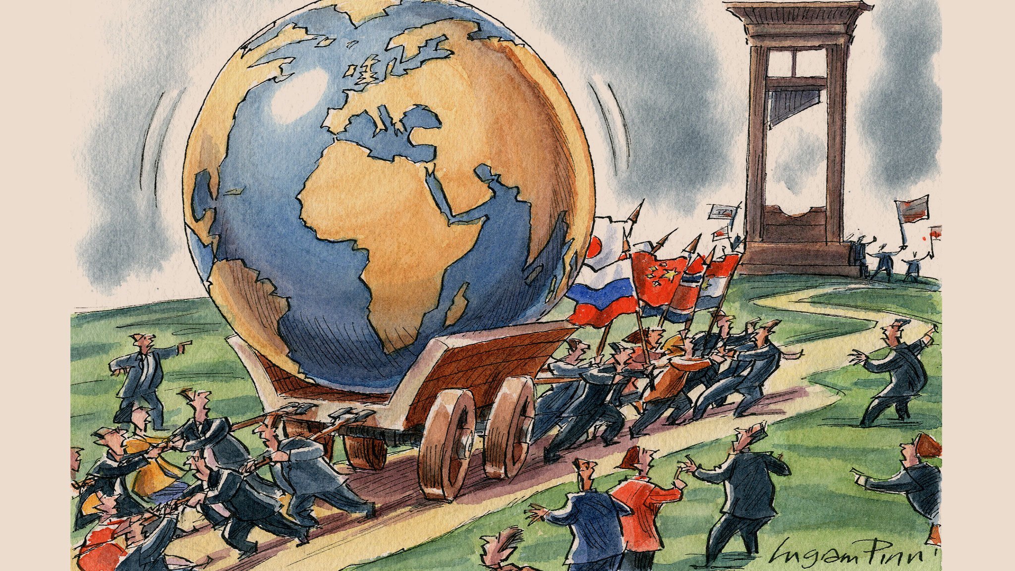 Глобализация карикатура