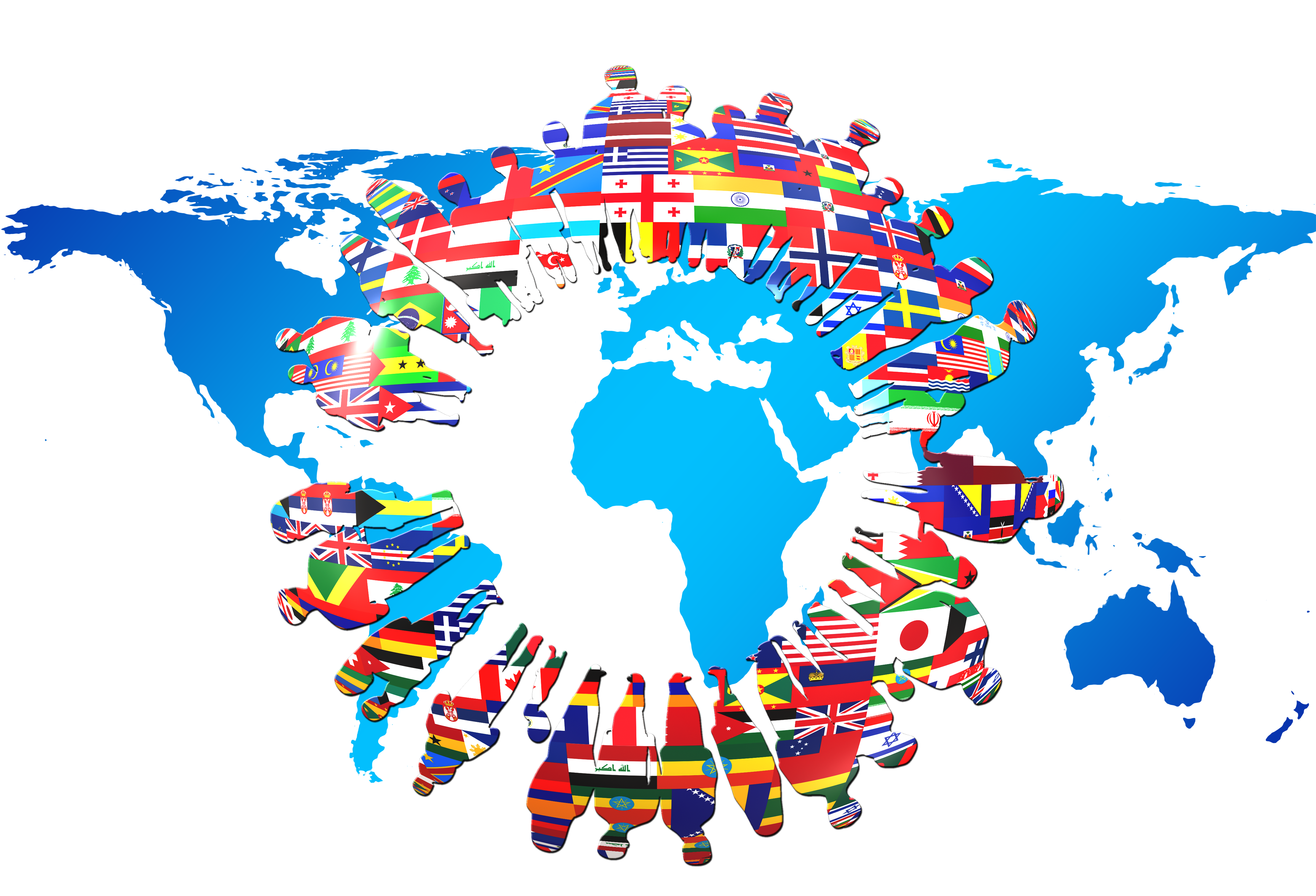 Картинки человек страны. Символы глобализации. Глобус с флагами стран. Глобализация картинки.