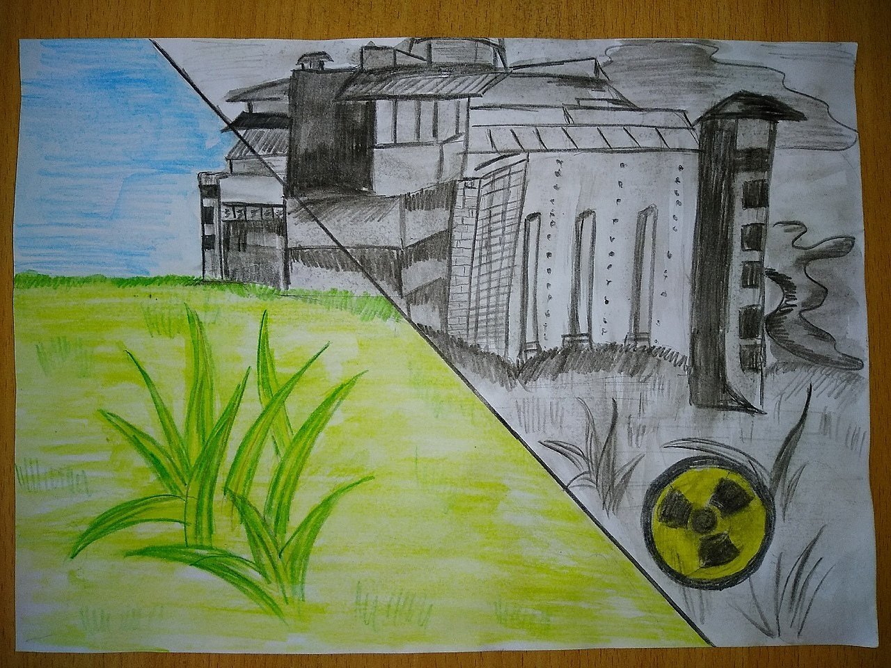 Чернобыль рисунки детей