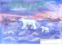 Рисунок на тему Арктика