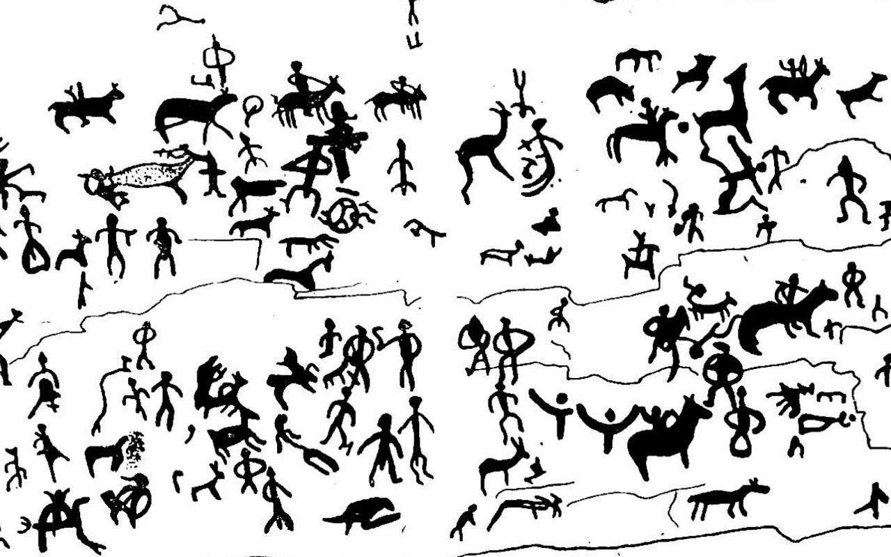 Пиктограммы древних людей. Рисунок наскальные рисунки древних людей. Наскальные рисунки древних людей охота. Петроглифы индейцев Северной Америки. Петроглифы Мамонтов.