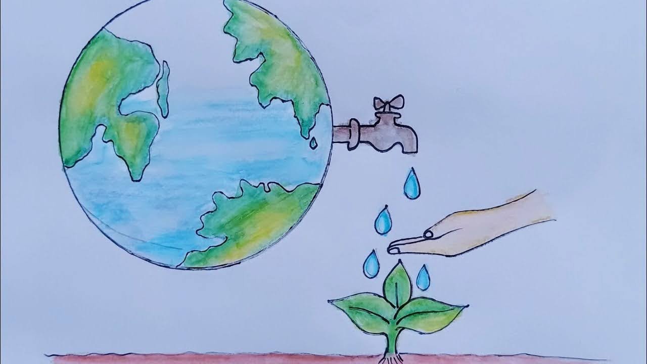 Легко и бережно. Экология рисунок. Рисунок на тему вода. Рисунок по теме экология. Рисунки на экологическую тему для детей.