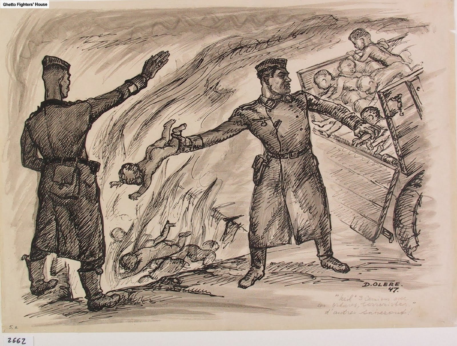 Рисование на тему Холокост