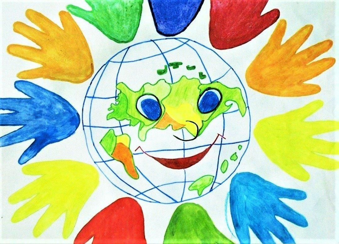 Мир глазами детей рисунки