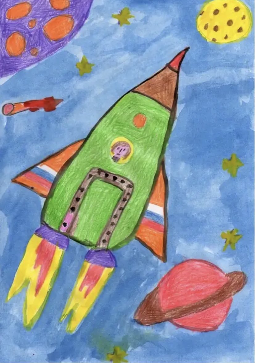 День космонавтики для детей 1 класса. Рисунок на тему космос. Рисунок на космическую тему. Рисунак на туму космас. Рисование на тему космос.