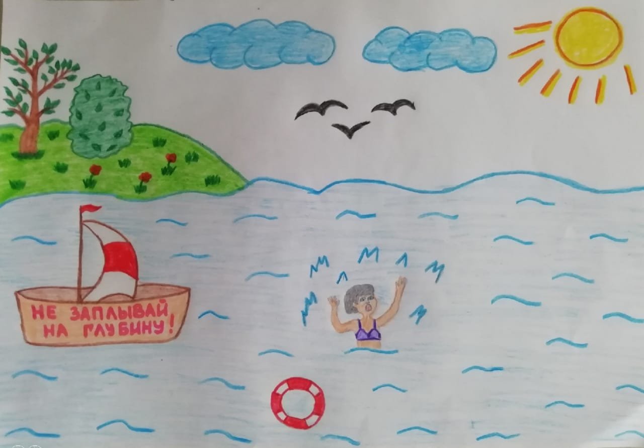 Солнце воздух и вода рисунки детей