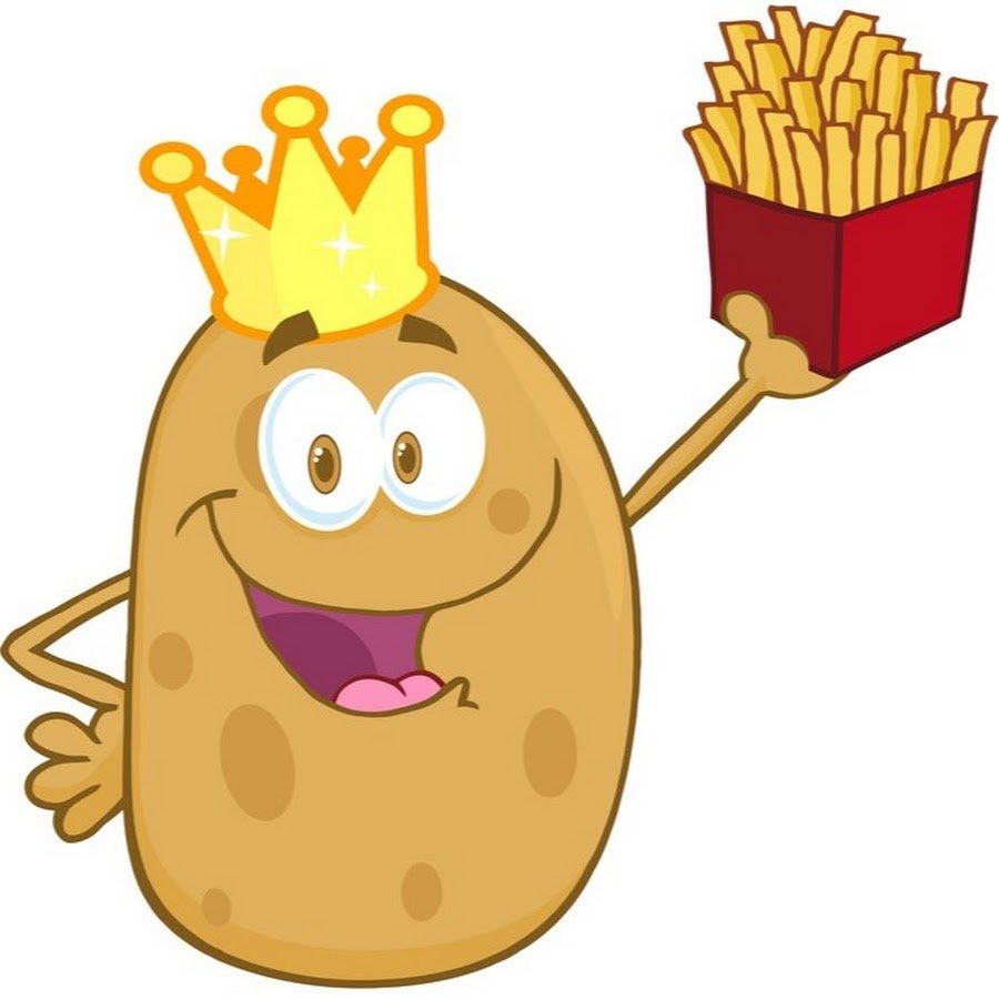 Картошка с короной