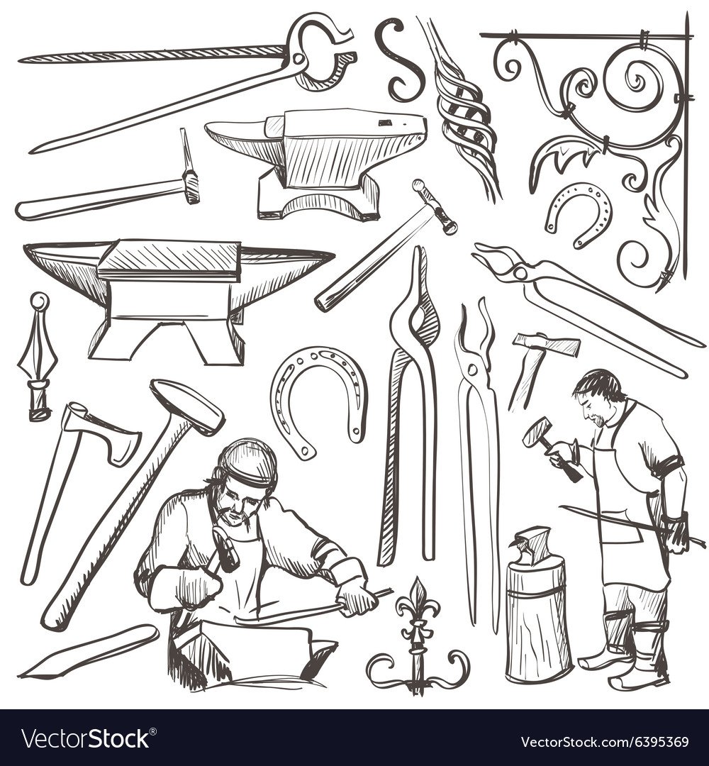Средневековые инструменты ремесленников