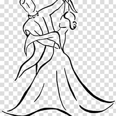 Раскраска бальные танцы