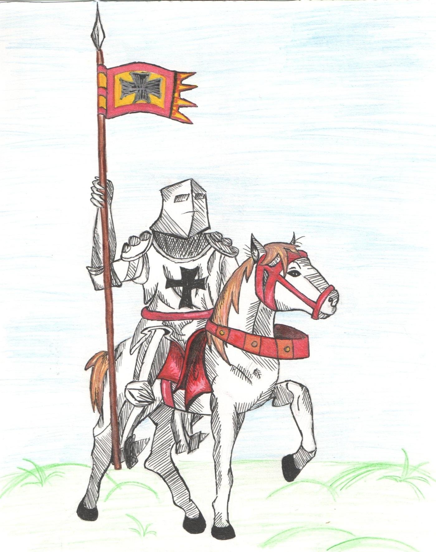 Рисунок на тему крестовые походы