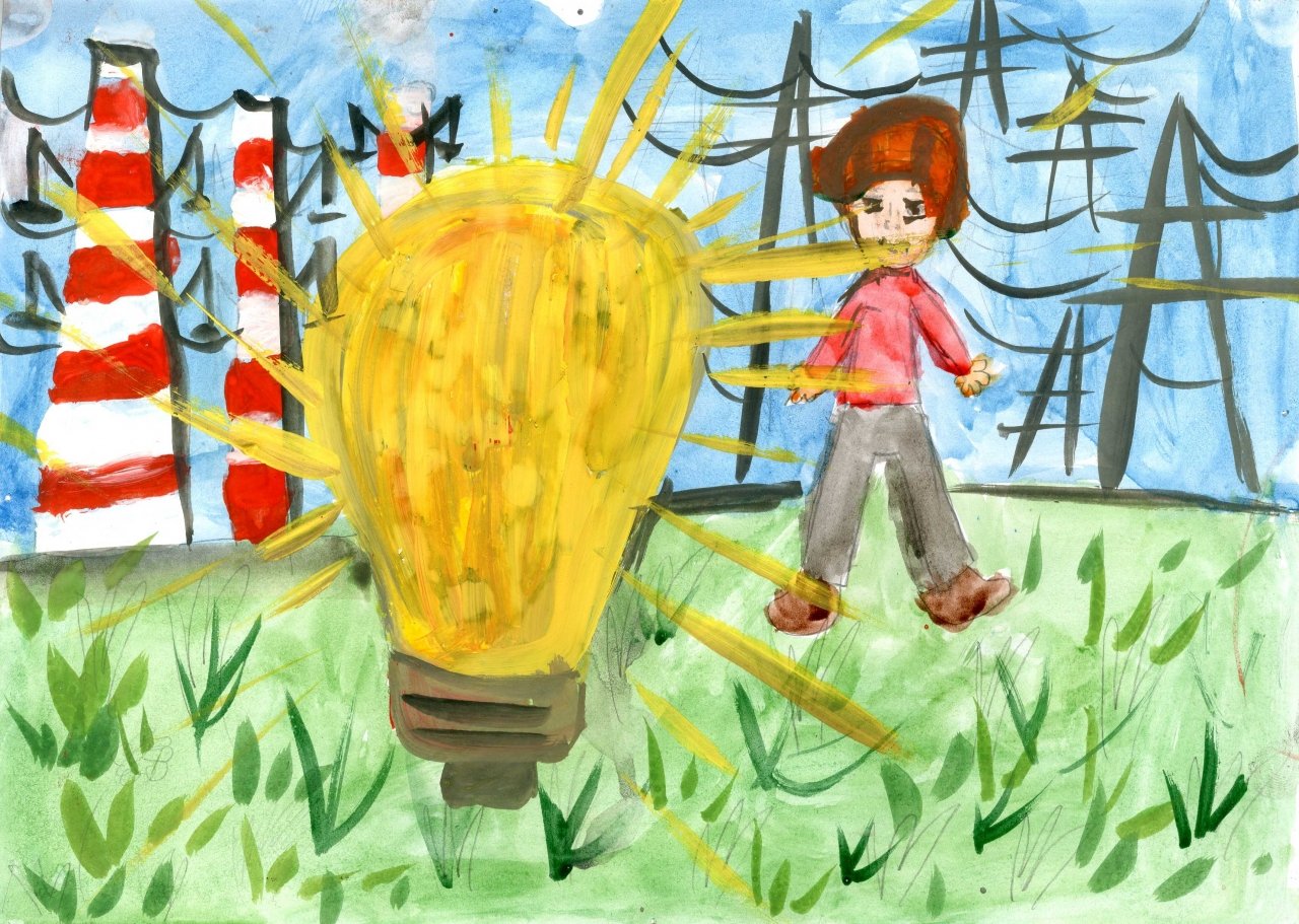 Конкурс рисунков энергия детства