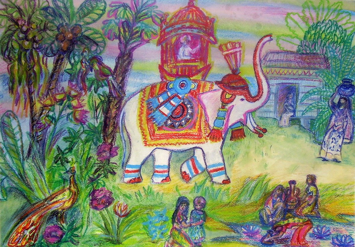 Древняя индия картинки 5 класс. Древняя Индия иллюстрации. Индия глазами детей. Рисунок на тему древняя Индия. Традиционная индийская живопись.