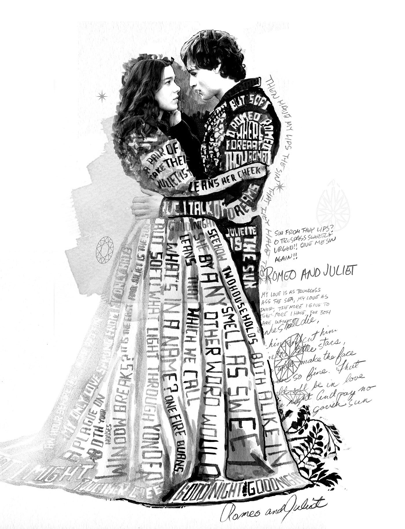 Ромео и Джульетта Графика