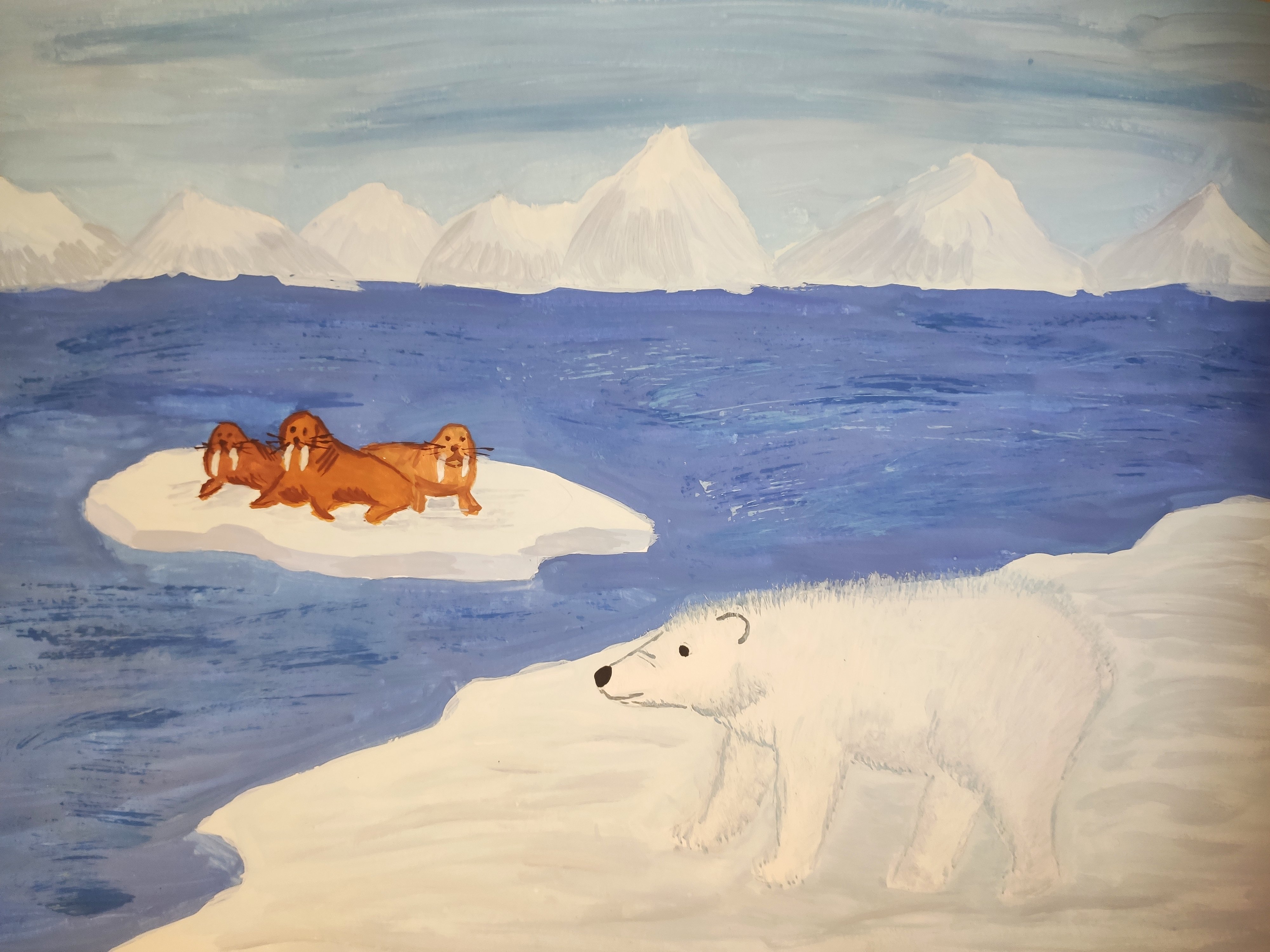 Рисование Арктика