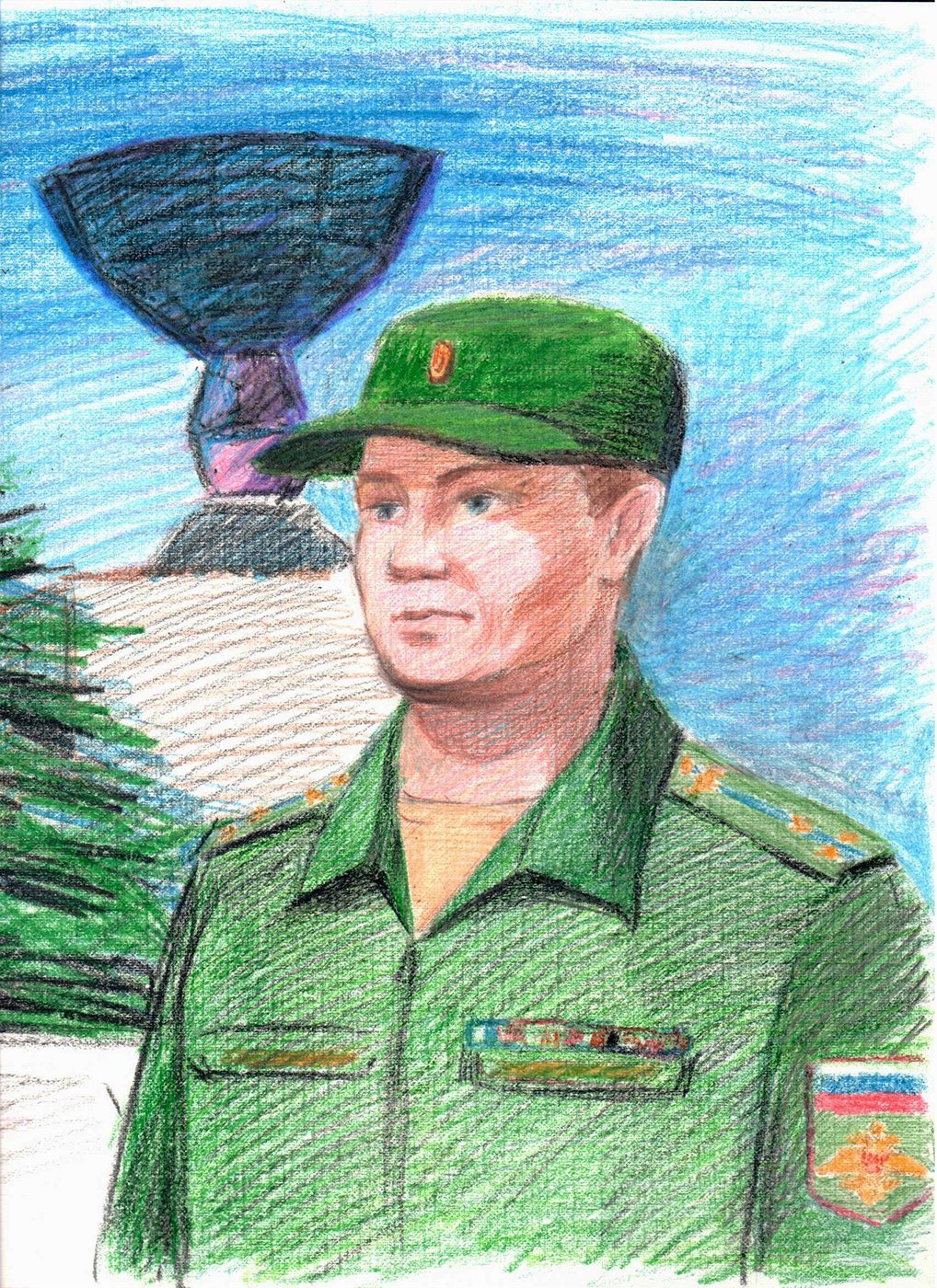 Портрет военного