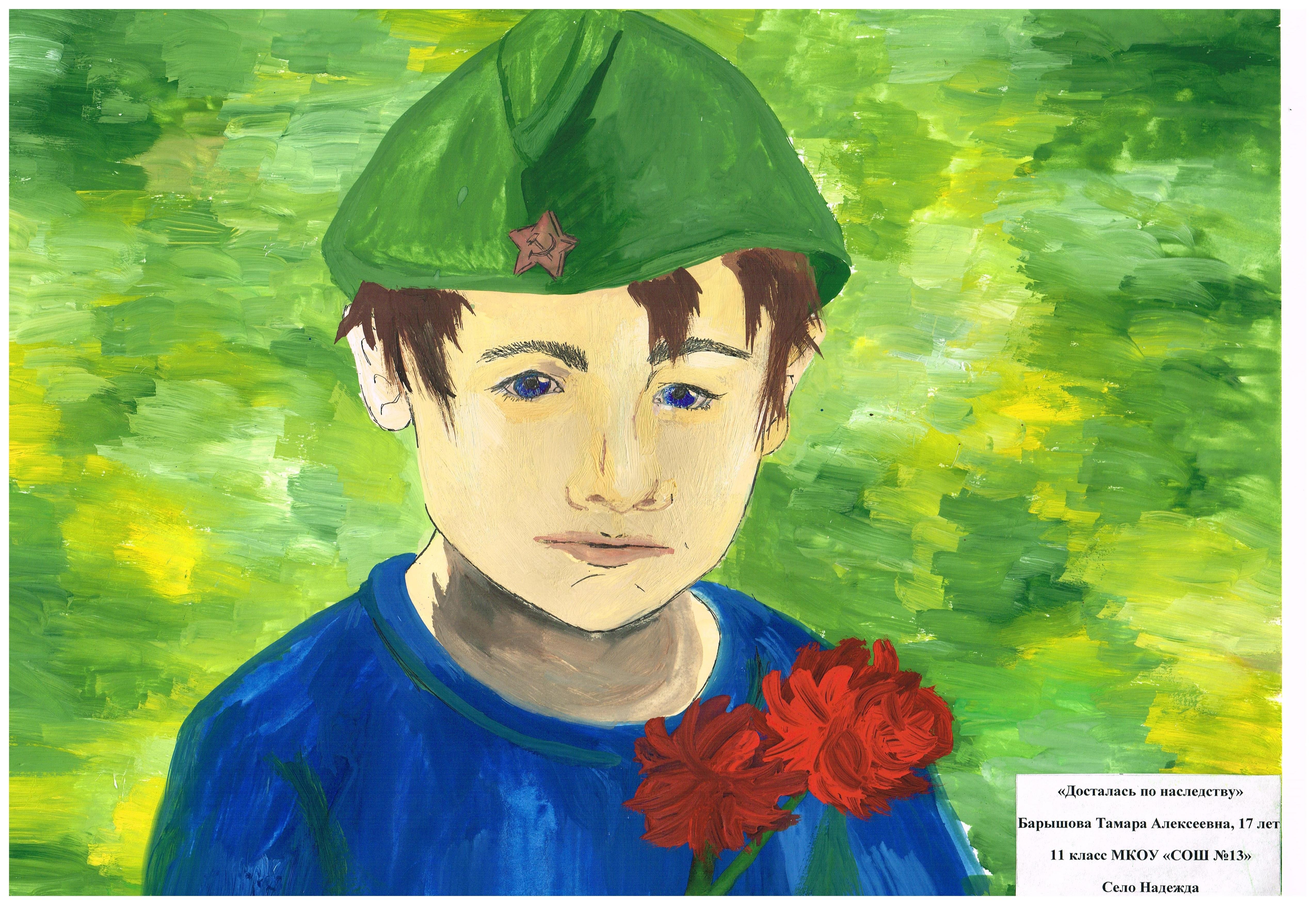 Рисунок на тему герои России и Донбасса