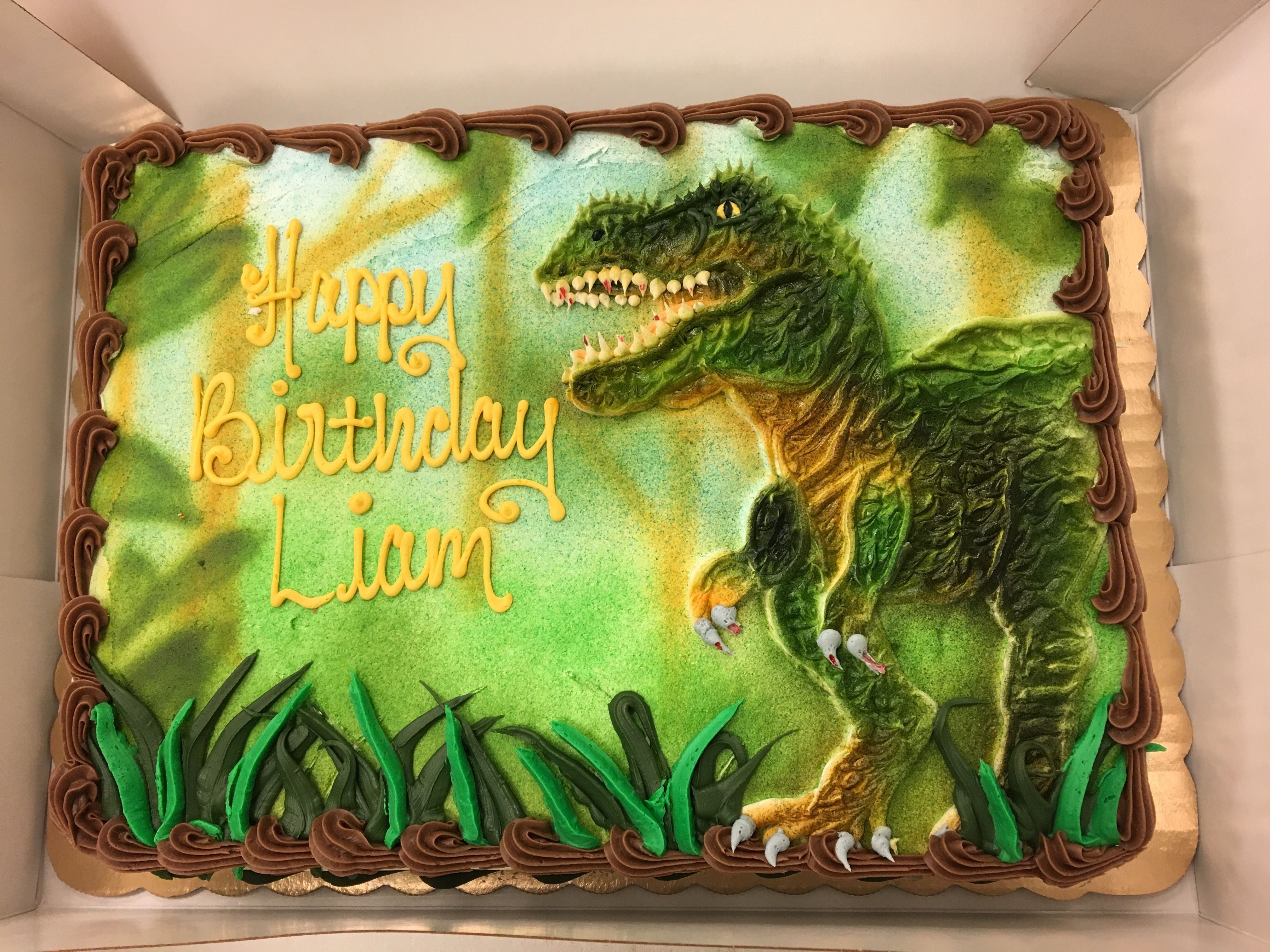 Торт динозавр Тирекс