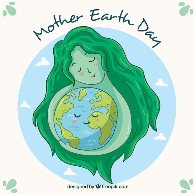 День матери земли рисунок