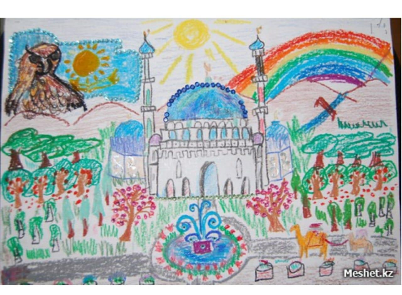 Рисунки на конкурс Ислам