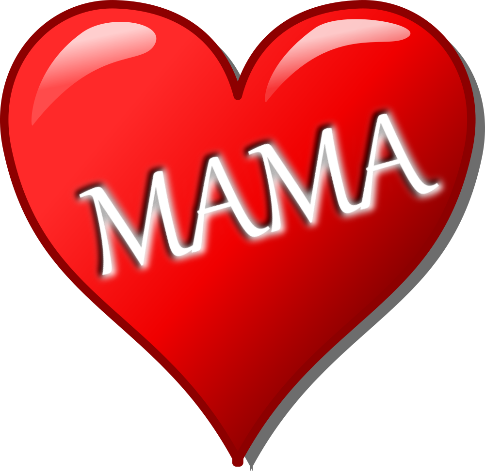 Сердечки с надписями для мамы