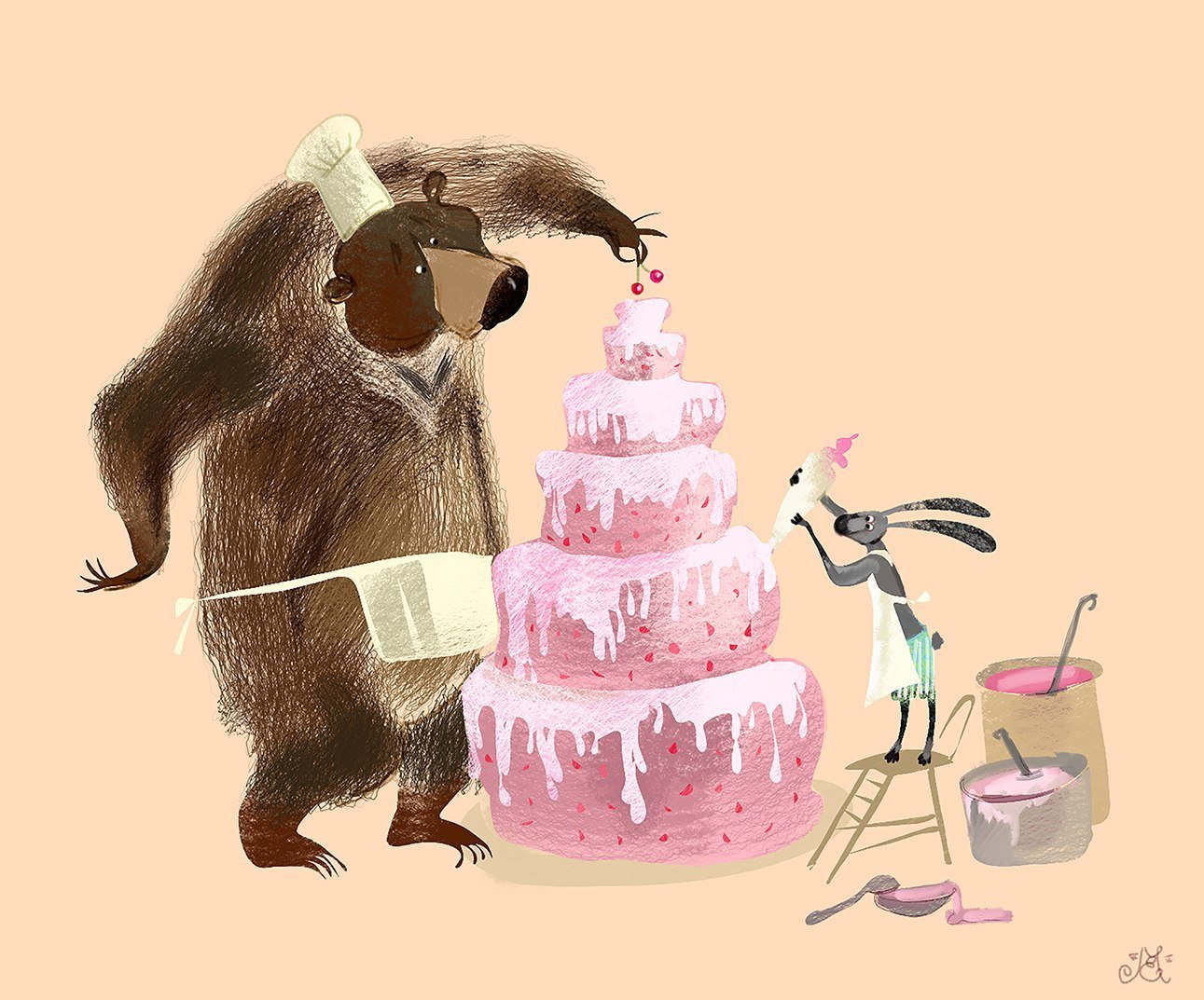 Прикольные картинки рождение. Медведь поздравляет с днем рождения. Торт «медведь». Открытка с днём рождения с медведем. Медведь днюха.