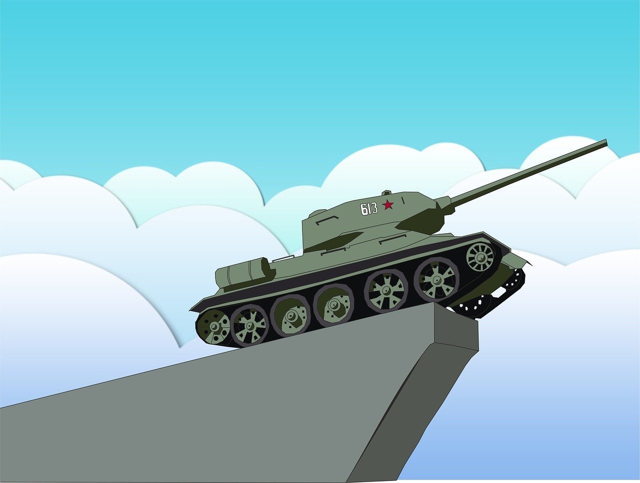 Рисование танка