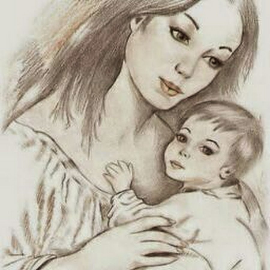 Рисунок мамы