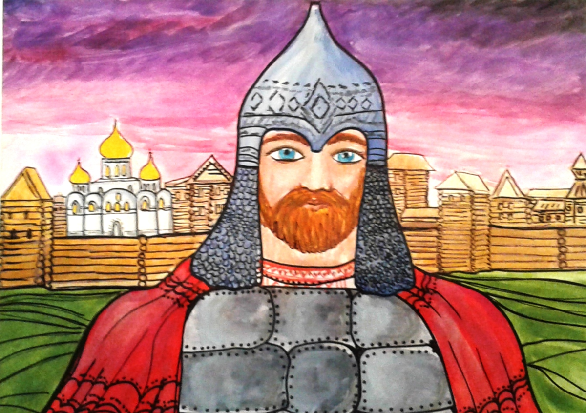 Русские князья изображения. Портрет Ильи Муромца.