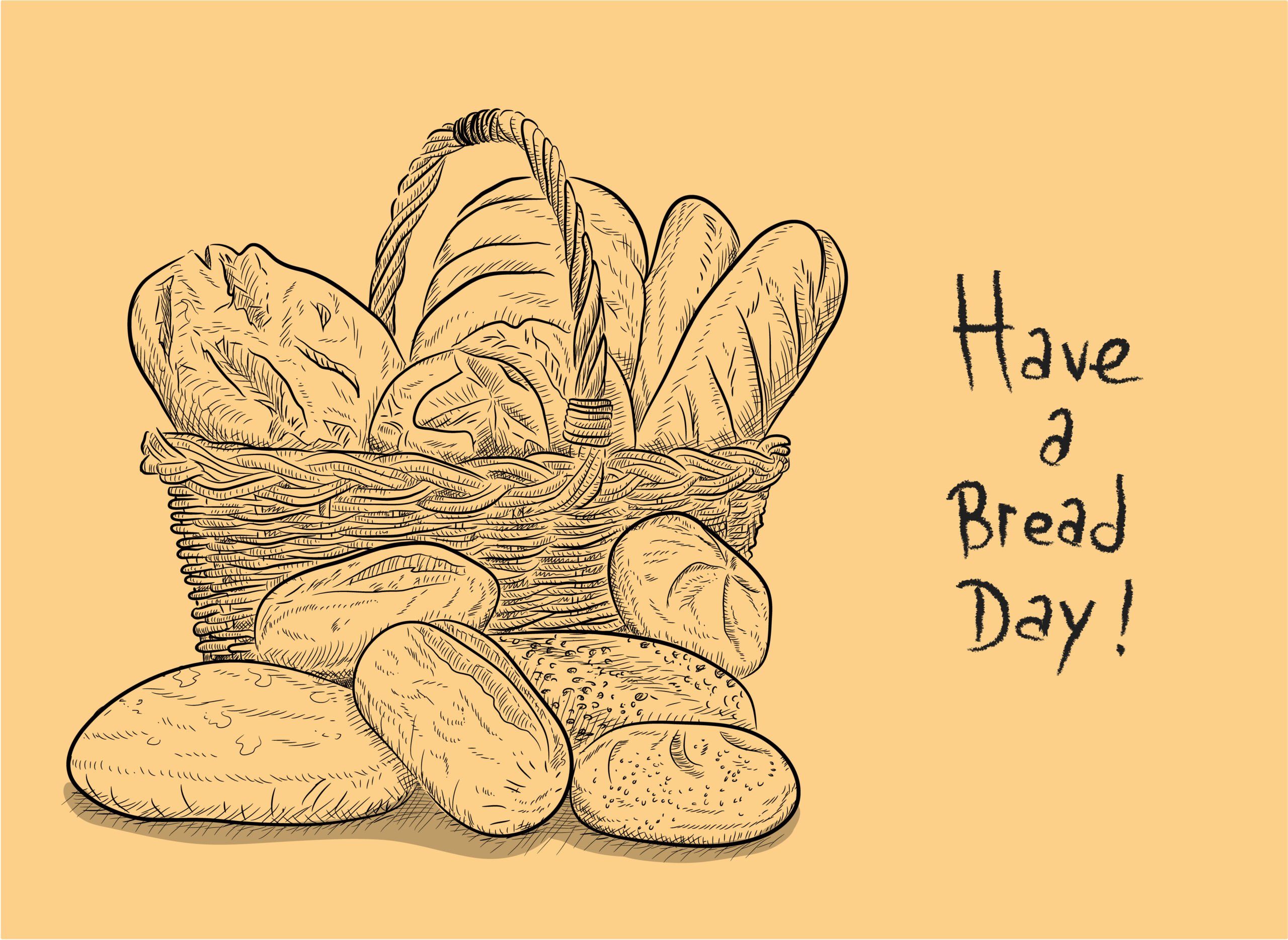 Рисунок на тему Международный день хлеба