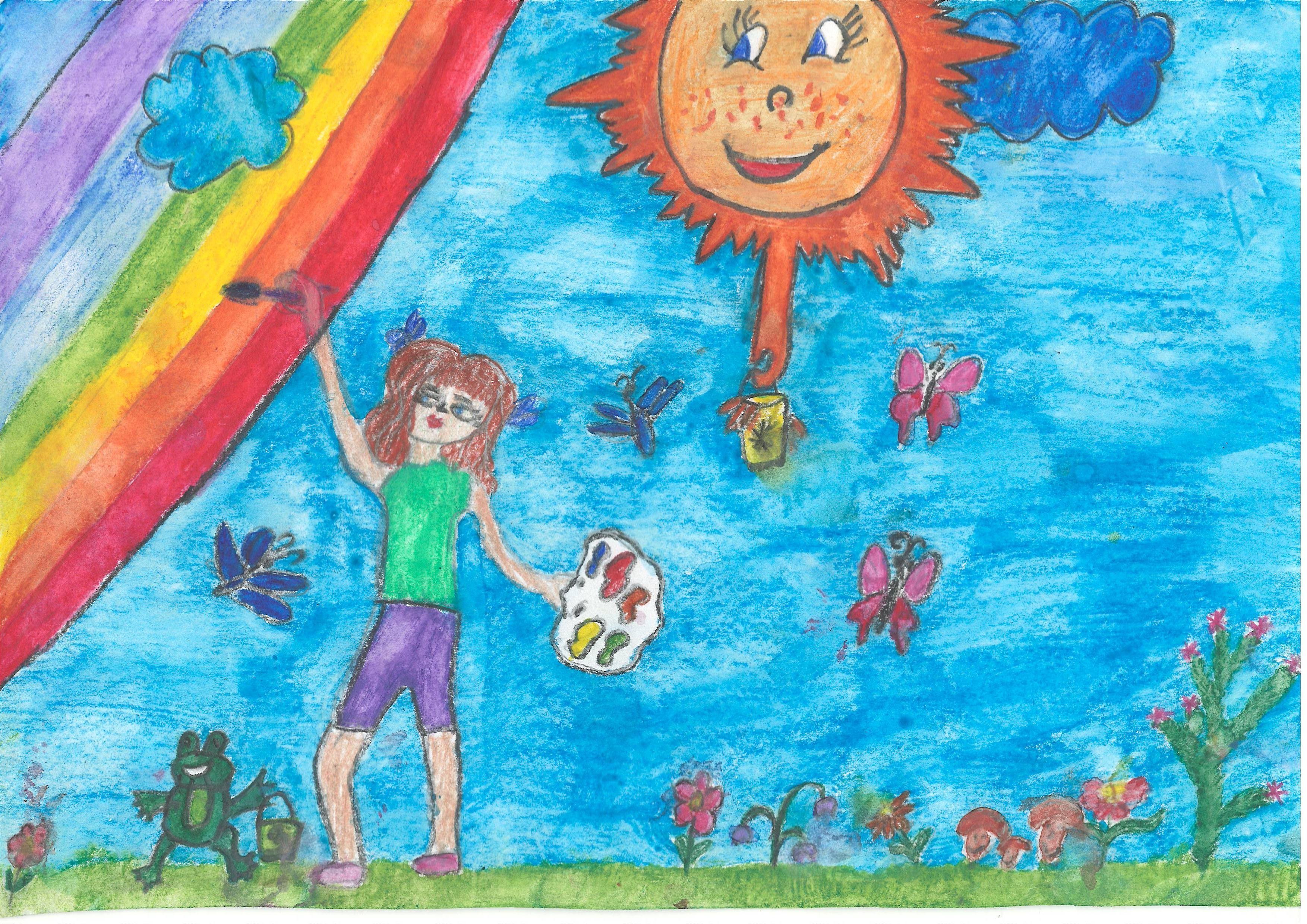 Лучший день каникул. Рисунок лето. Лето рисунок для детей. Детские летние рисунки. Конкурс рисунков на тему лето.