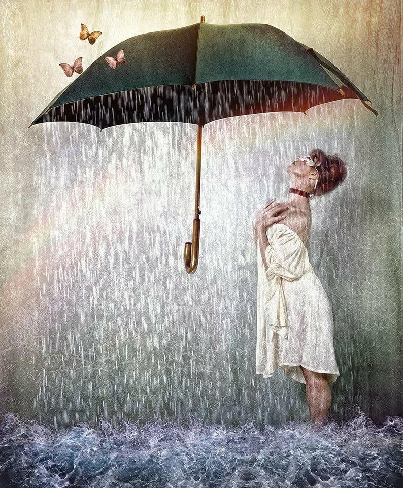 Открытка дождливая погода. Под зонтиком. Девушка под зонтиком. Зонт под дождем. Дождь зонтик.