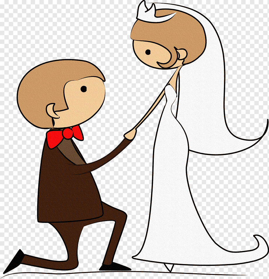 Мультяшная свадьба