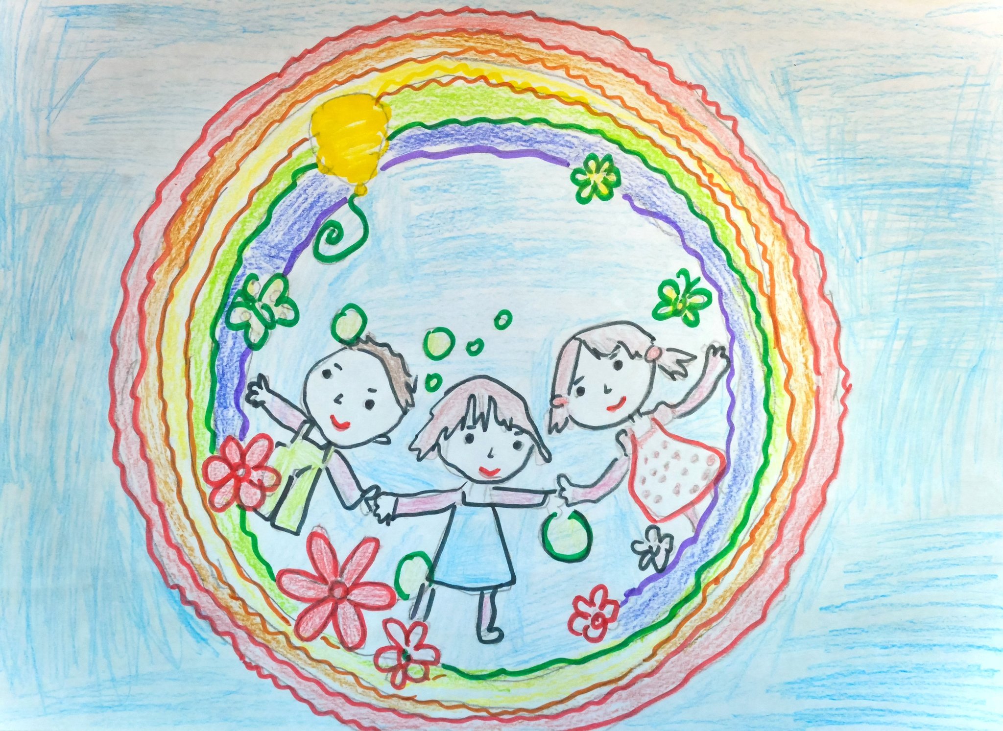 День защиты детей рисунки 7 класс