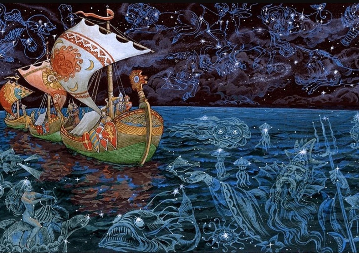 Садко и морской царь картины художников