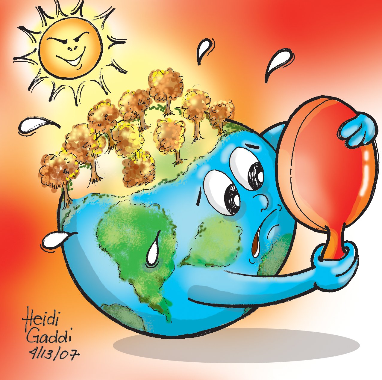 Глобальное потепление на земле