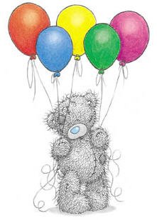 Мишка Тедди с шариками
