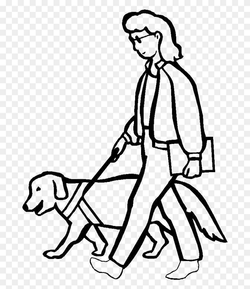 Прогулка с собакой для рисования