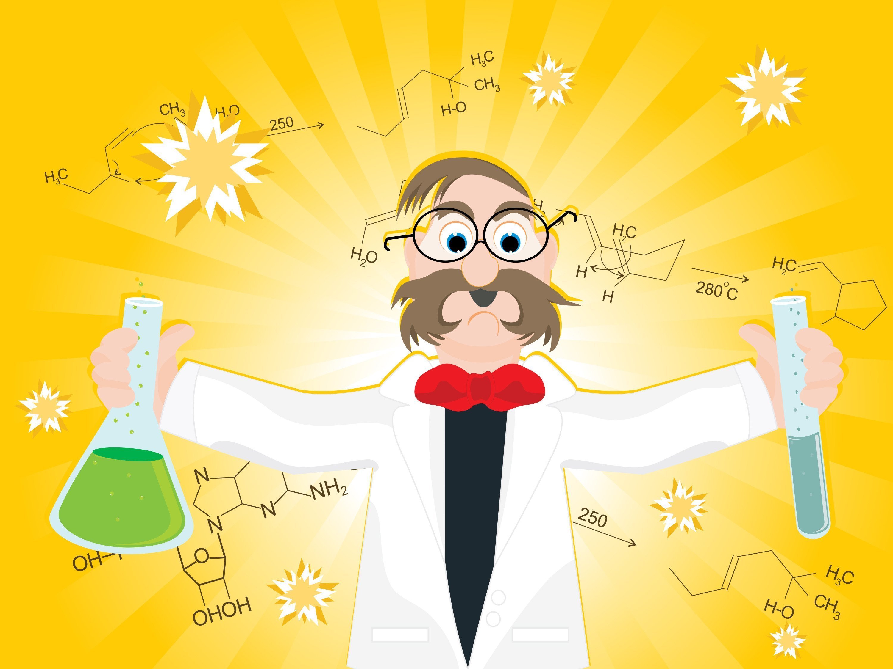 День науки на английском. Химия иллюстрации. Веселая наука для детей. Химик рисунок. Фон для презентации химия.