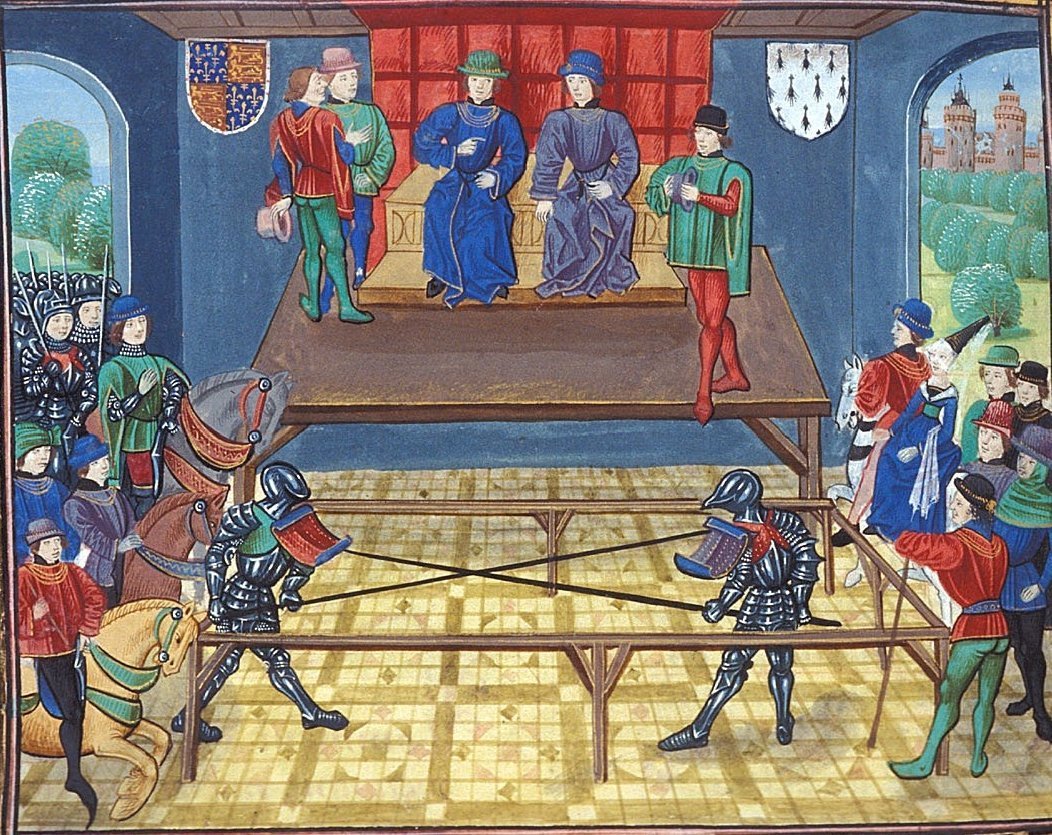 Рыцарский турнир средние века- века