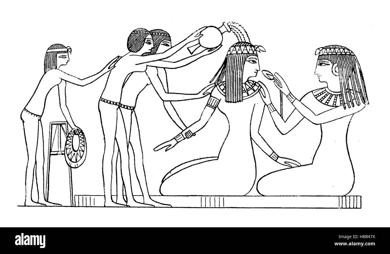 Древний Египет иллюстрации жизнь египтянина