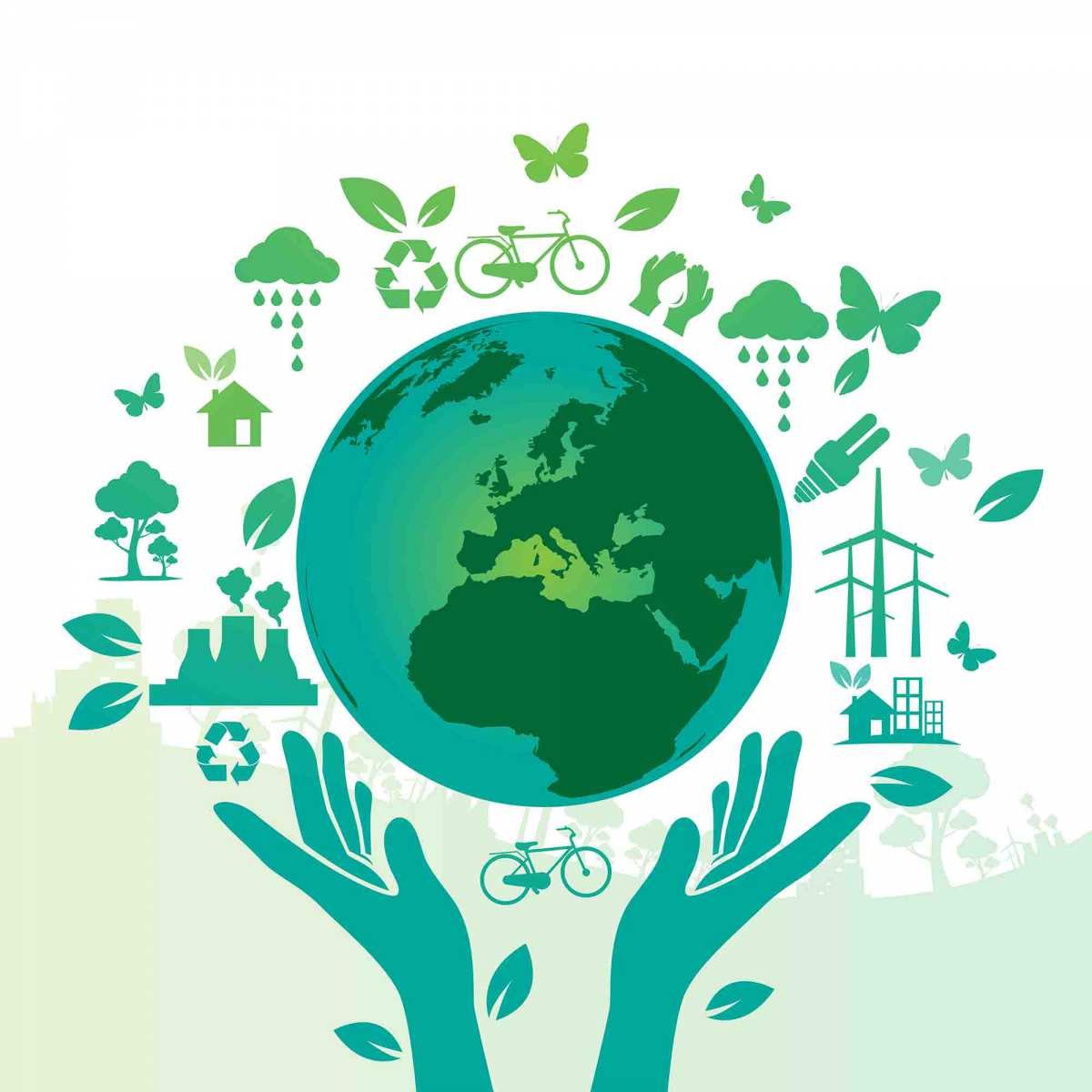 Всемирный день окружающей среды логотип