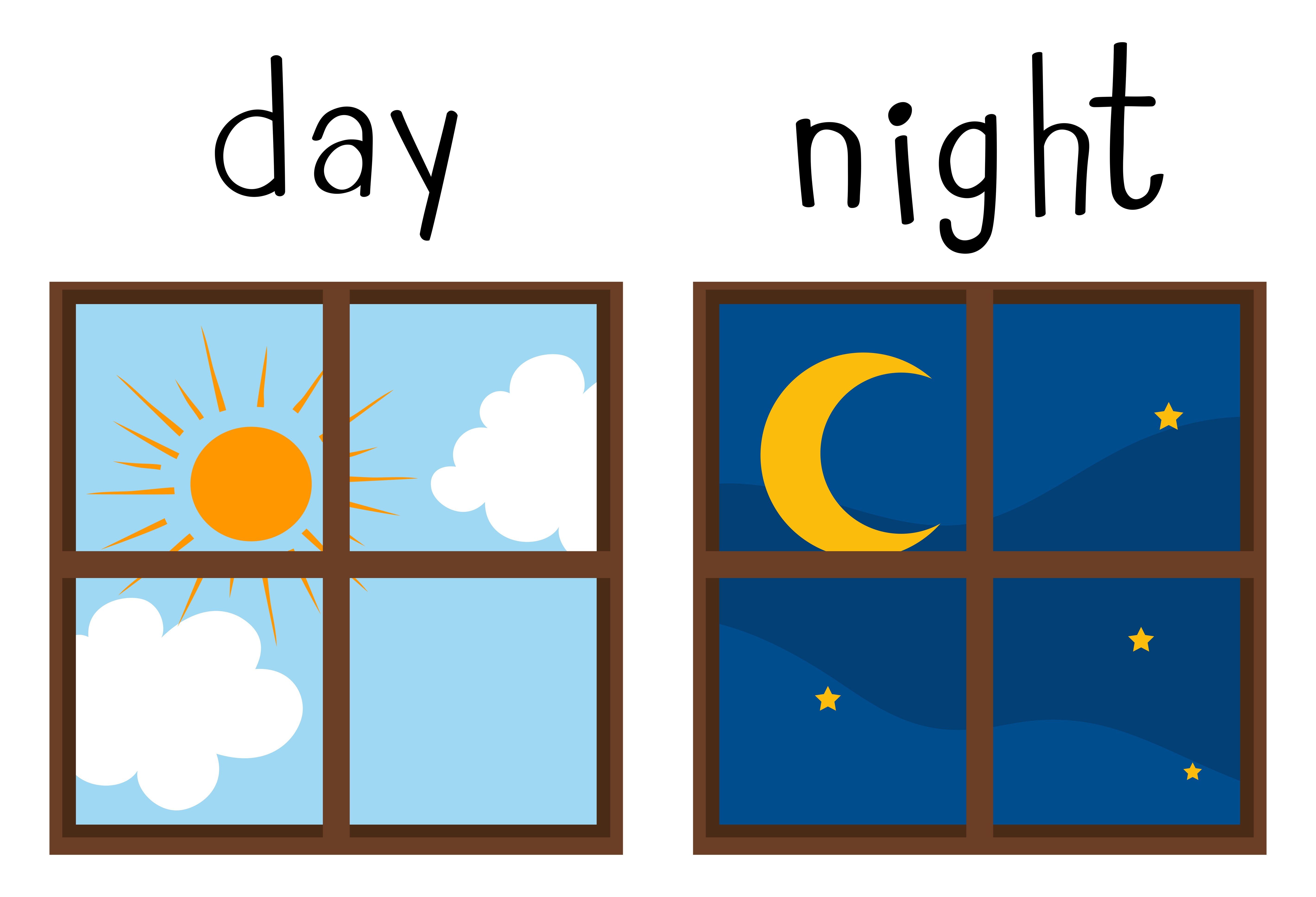 день и вечер