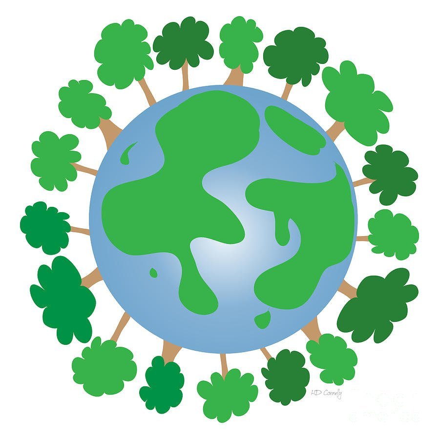 Зеленый наряд планеты